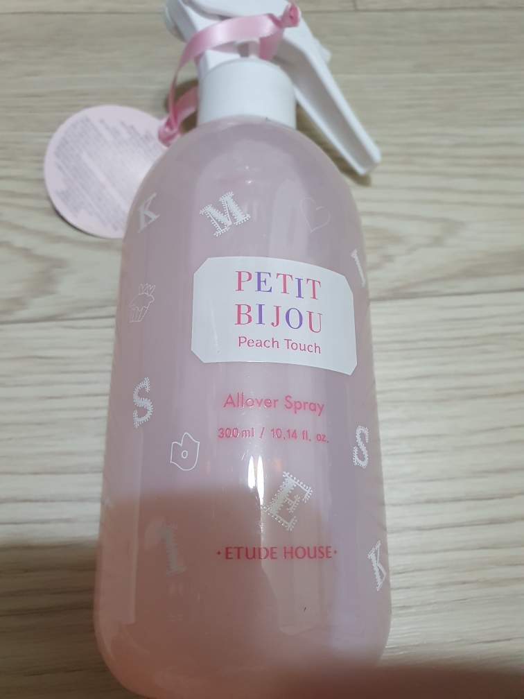 ETUDE Petit Bijou Peach Touch All Over Spray review image