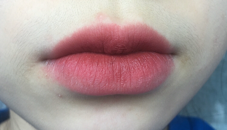Real user review photo of Cloud Lip Tint [#Fairy Cake]