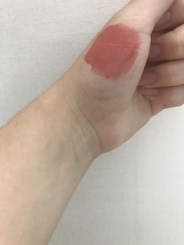 水果挤压染唇膏[7号杏子色]的真实用户使用照片