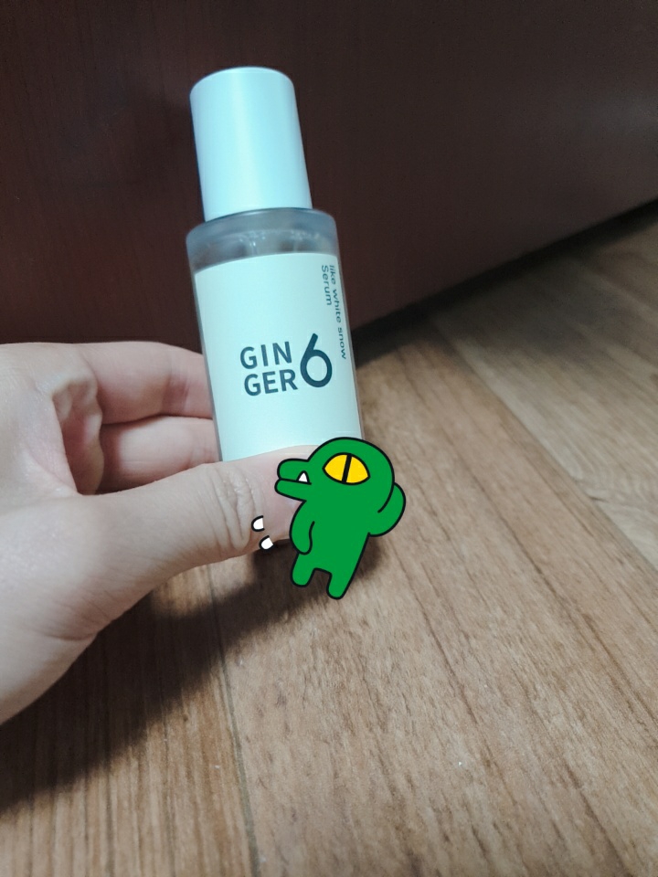 진저6 (GINGER6) 라이크 화이트 스노우 세럼 review image