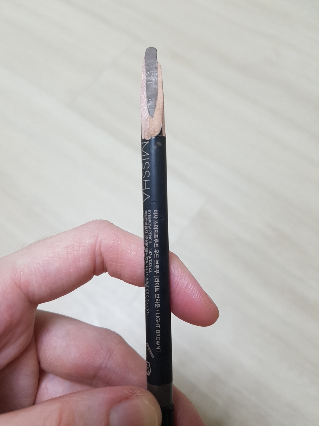 MISSHA Smudgeproof Wood Brow [Light Brown] review image