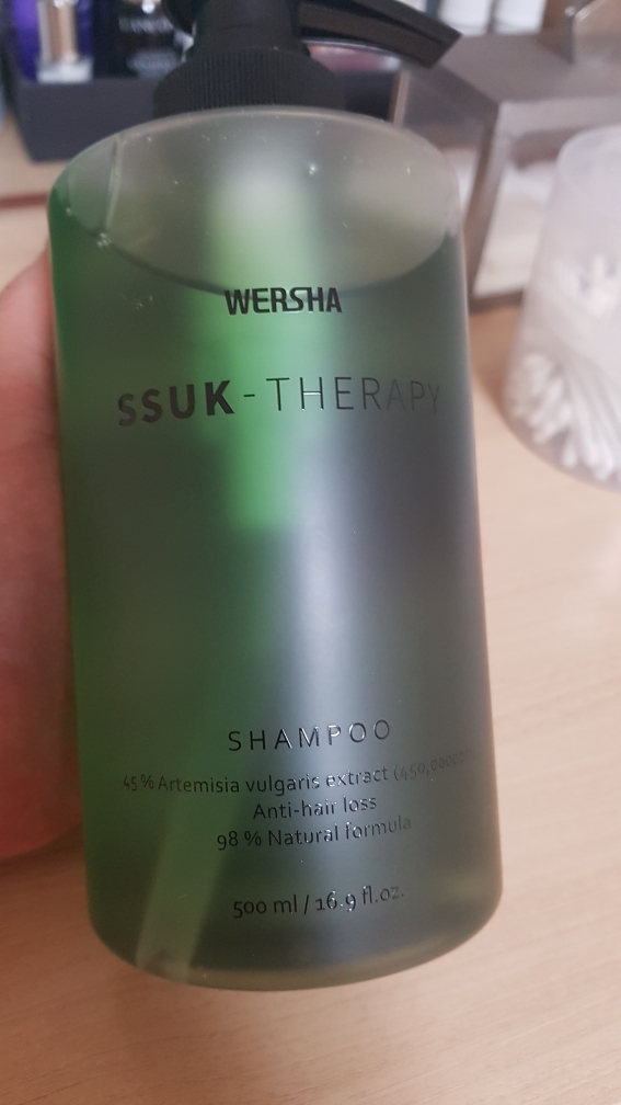 艾草疗养洗发水的真实用户使用照片