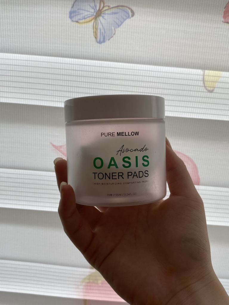 牛油果绿洲化妆棉的真实用户使用照片