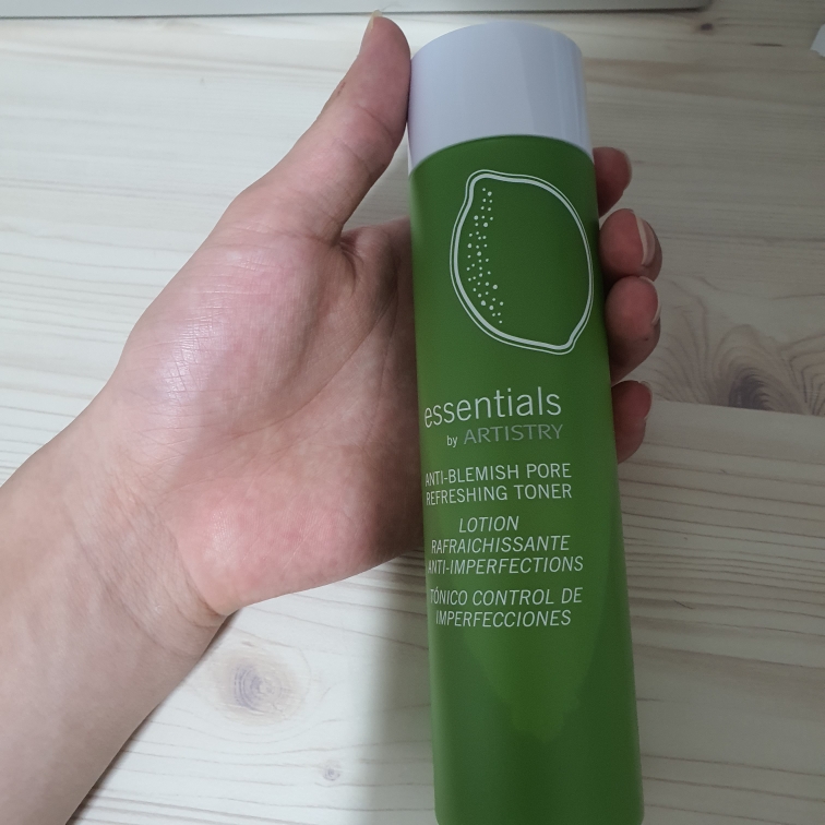 Real user review photo of Anti-Blemish Refreshing Toner
