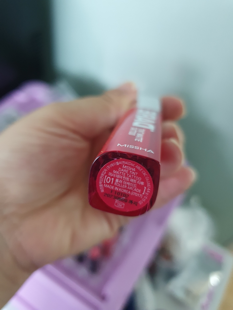 미샤 (MISSHA) 데어틴트 매트타투 [1호 롤러아케이드] review image