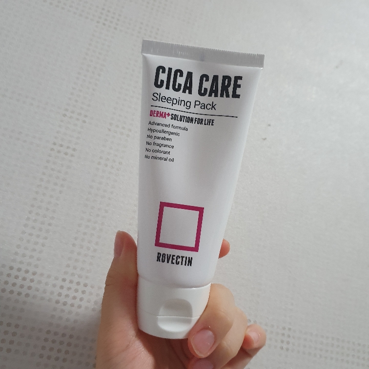 Real user review photo of CICA CARE SLEEPING PACK
