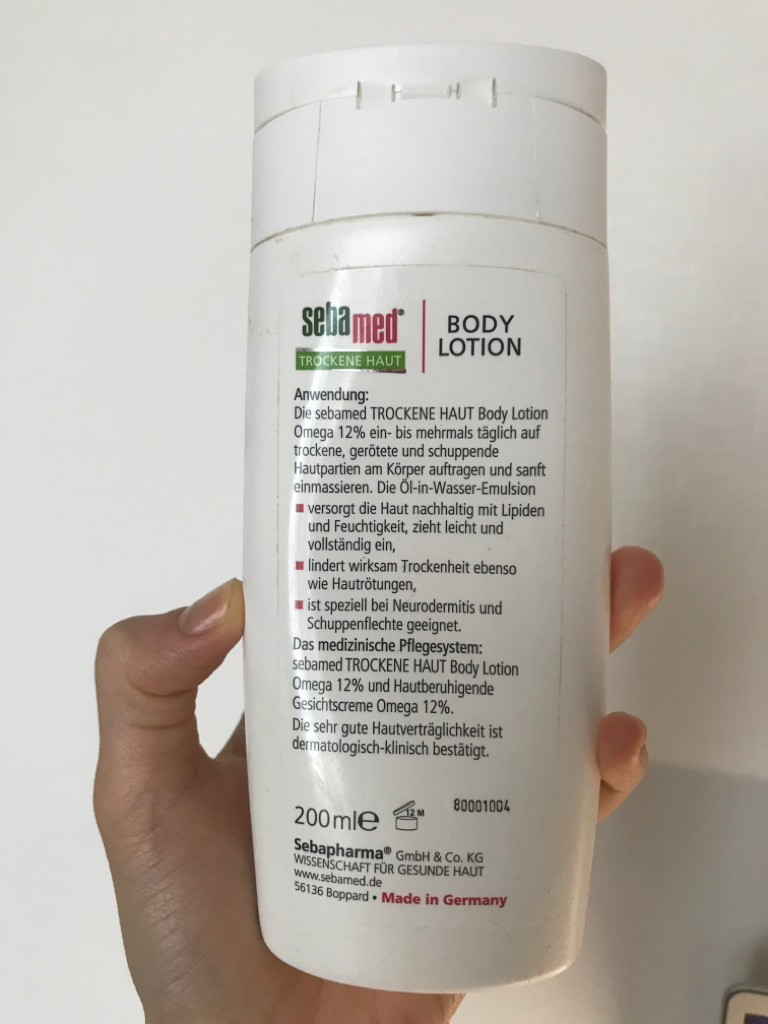 세바메드 (sebamed) (해외) 오메가 12프로 바디로션 review image