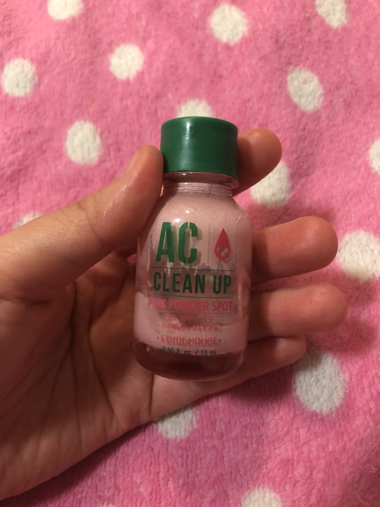 ETUDE AC Clean Up Pink Powder Spot review image