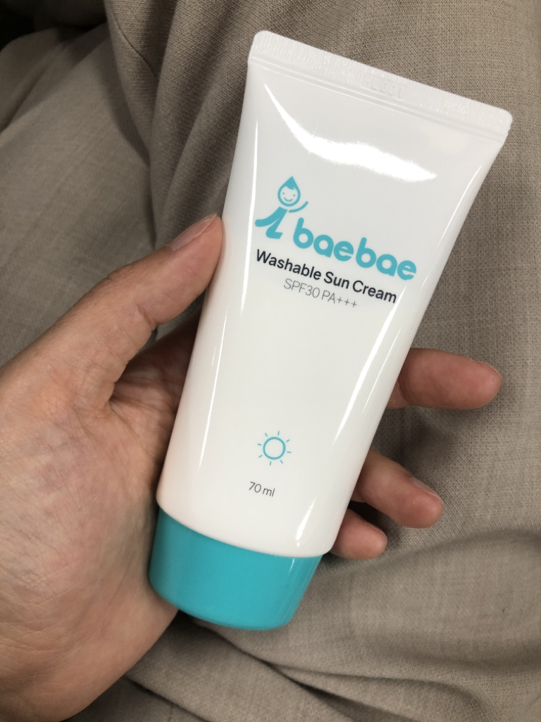 아이베베 (ibaebae) 워셔블 선크림 [SPF30/PA+++] review image