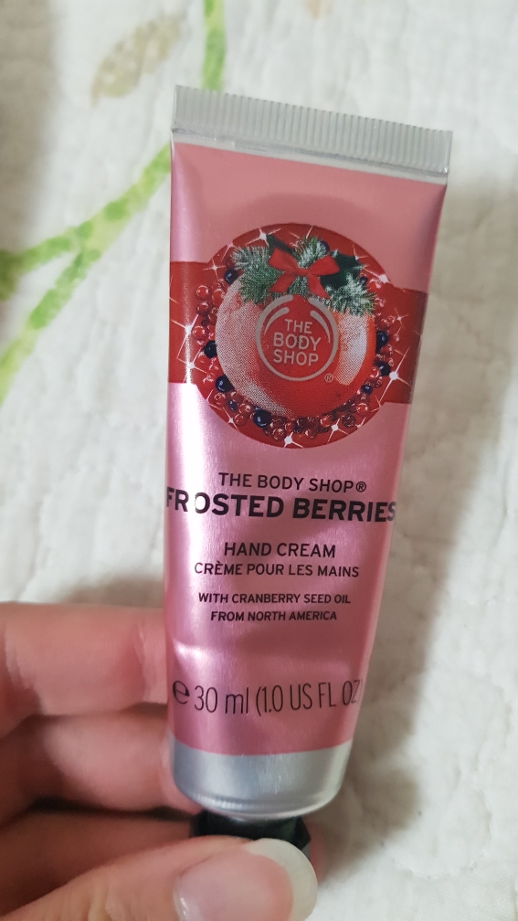 THEBODYSHOP Frosted Berry Hand Cream (Christmas Limited Edition
