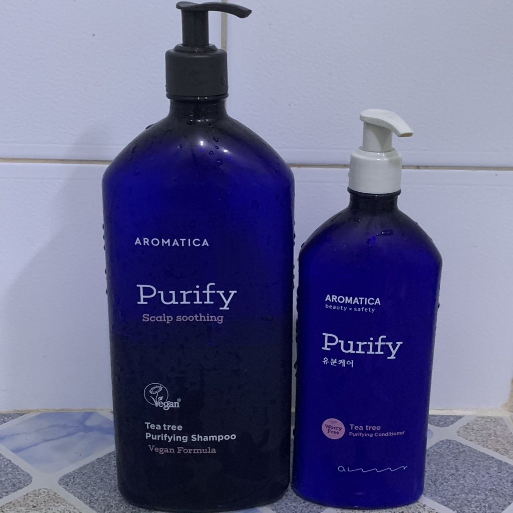 Real user review photo of Tea Tree Purifying Shampoo