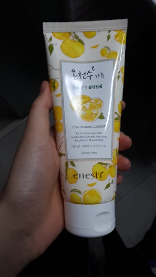 에네스티 (enesti) 온천수가득 상큼 유자 클렌징폼 review image