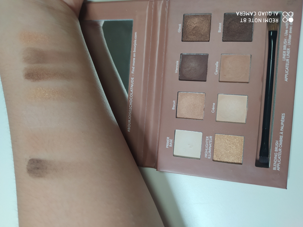 BOURJOIS 4 IN 1 Eye Palette [02 Chocolate Nude Edition] review image