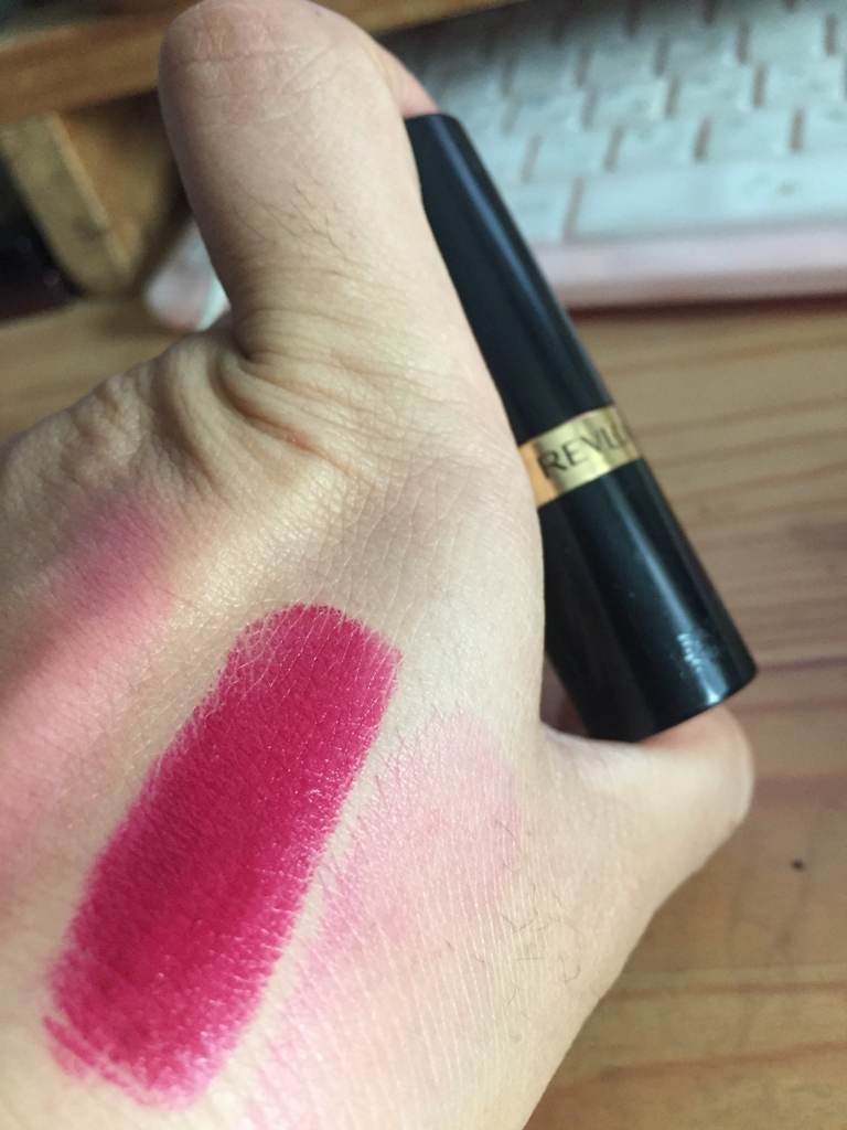 레브론 (REVLON) 수퍼 러스트러스 립스틱 [440 체리스인더스노우] review image