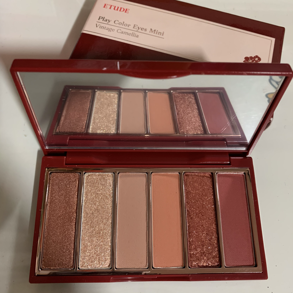 에뛰드 (ETUDE) 플레이 컬러 아이즈 미니 [#빈티지까멜리아] review image
