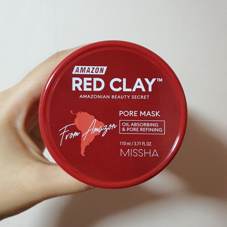 미샤 (MISSHA) 아마존 레드 클레이™ 모공 마스크 review image