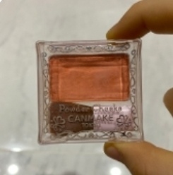 Real user review photo of Powder Cheek [NO.23 Peach Pink]