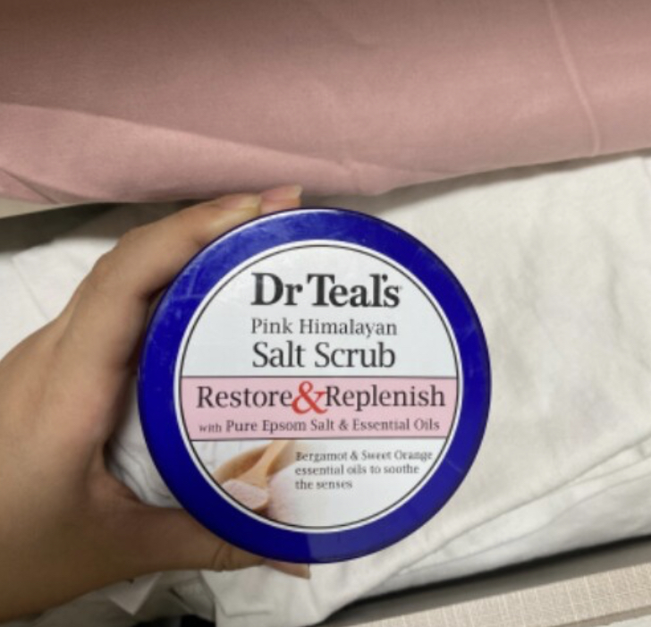닥터틸즈 (DrTeal's) 엡섬 솔트 바디 스크럽 [핑크히말라얀] review image