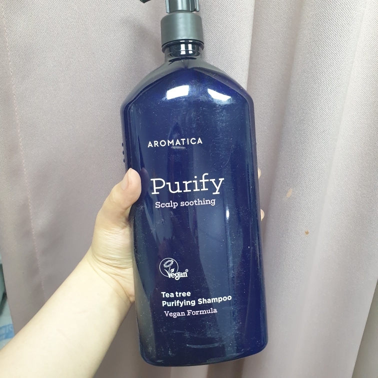 Real user review photo of Tea Tree Purifying Shampoo