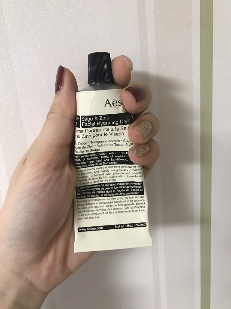 Real user review photo of Sage & Zinc Facial Hydrating Cream [SPF15]
