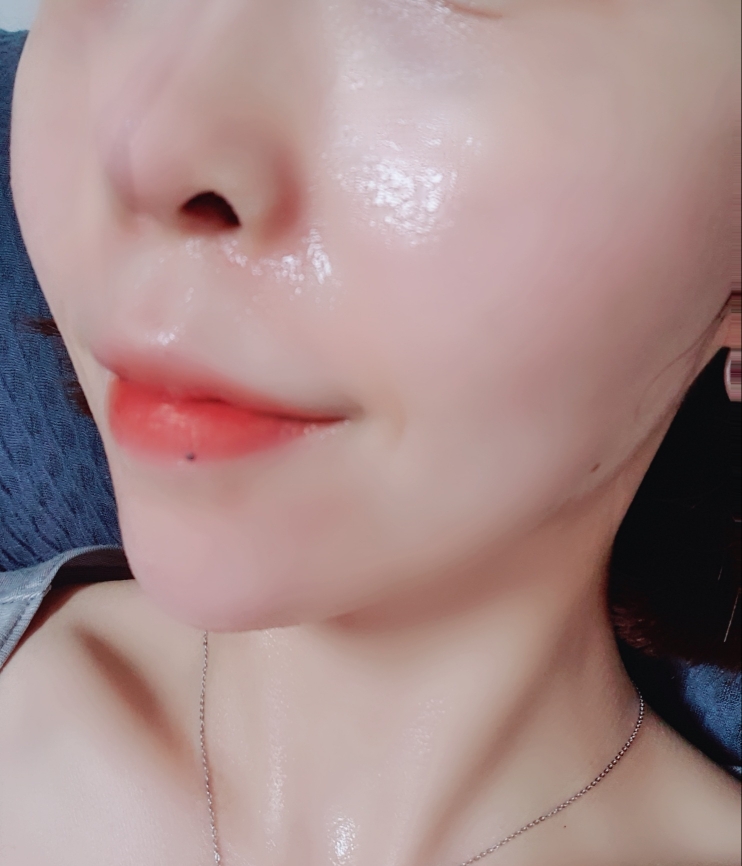 蔚蓝微纤维面膜包的真实用户使用照片