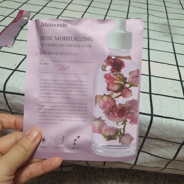 Real user review photo of Flower Lab Essence Mask [Hibiscus]
