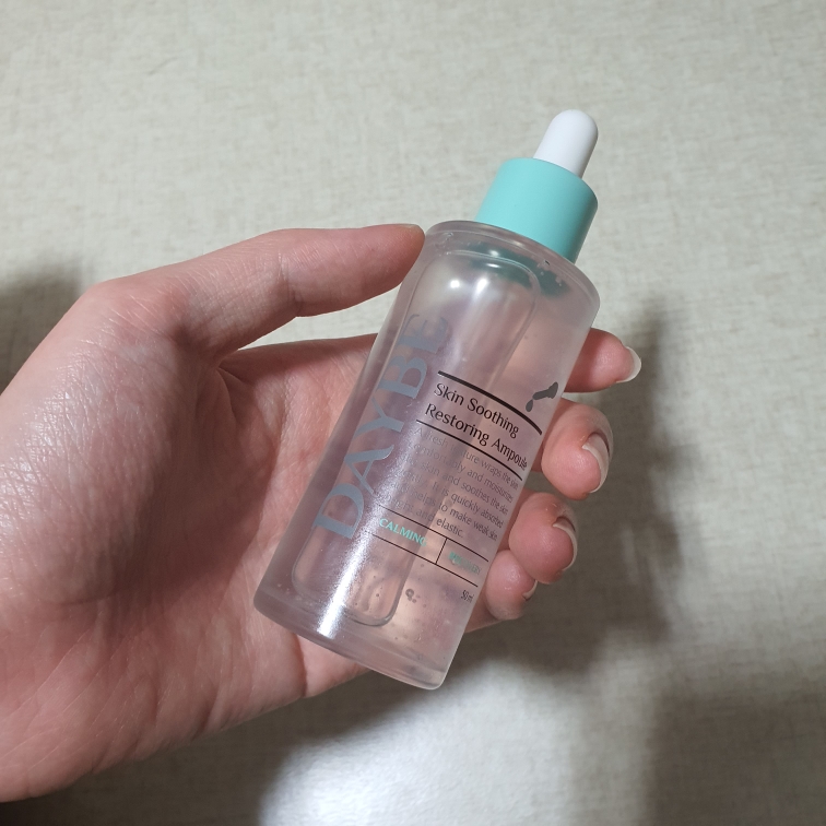 皮肤舒缓修复安瓶的真实用户使用照片