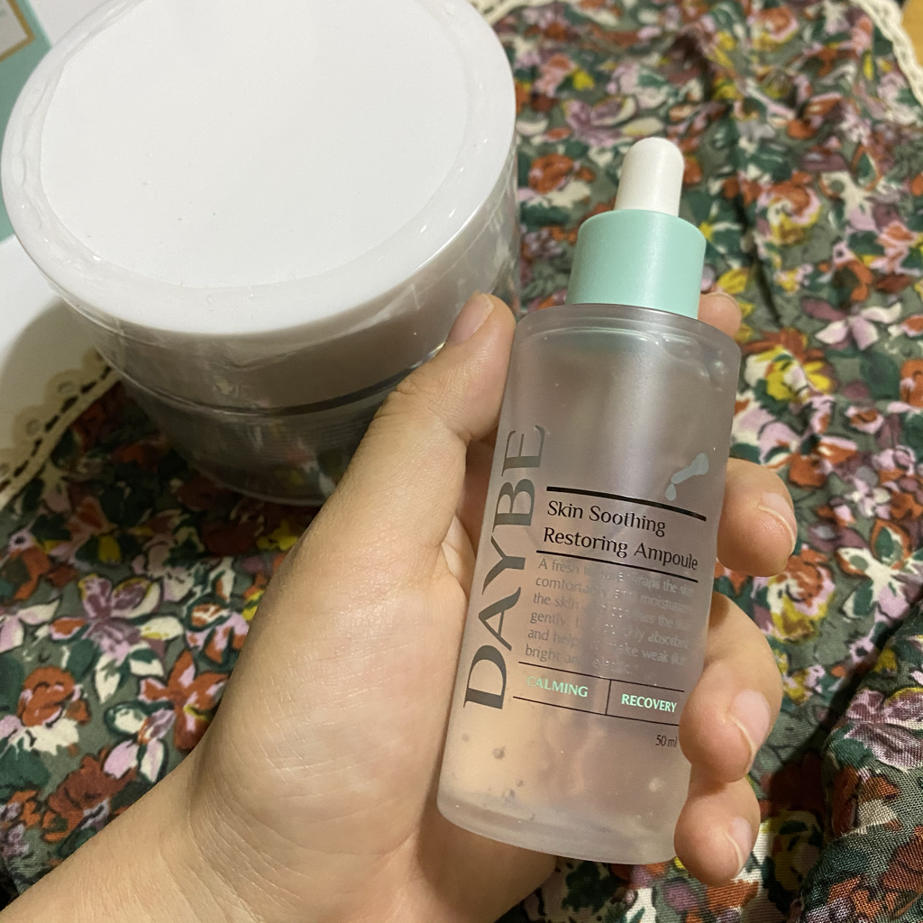 皮肤舒缓修复安瓶的真实用户使用照片