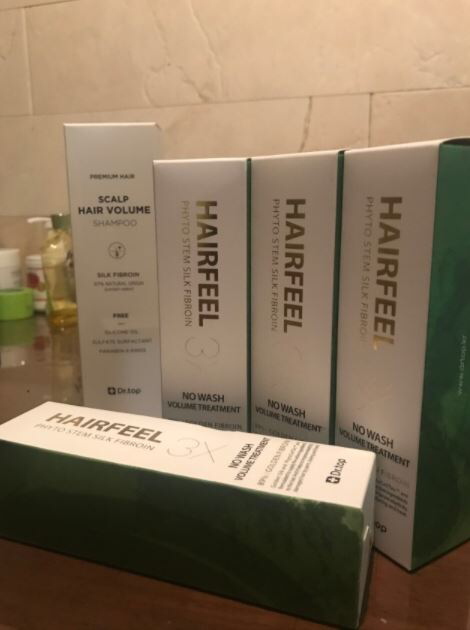皮托斯特姆丝绸蛋白质发膜3X的真实用户使用照片