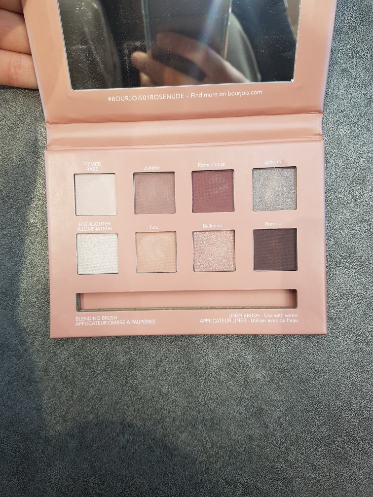 BOURJOIS 4 IN 1 Eye Palette [01 Rose Nude Edition] review image