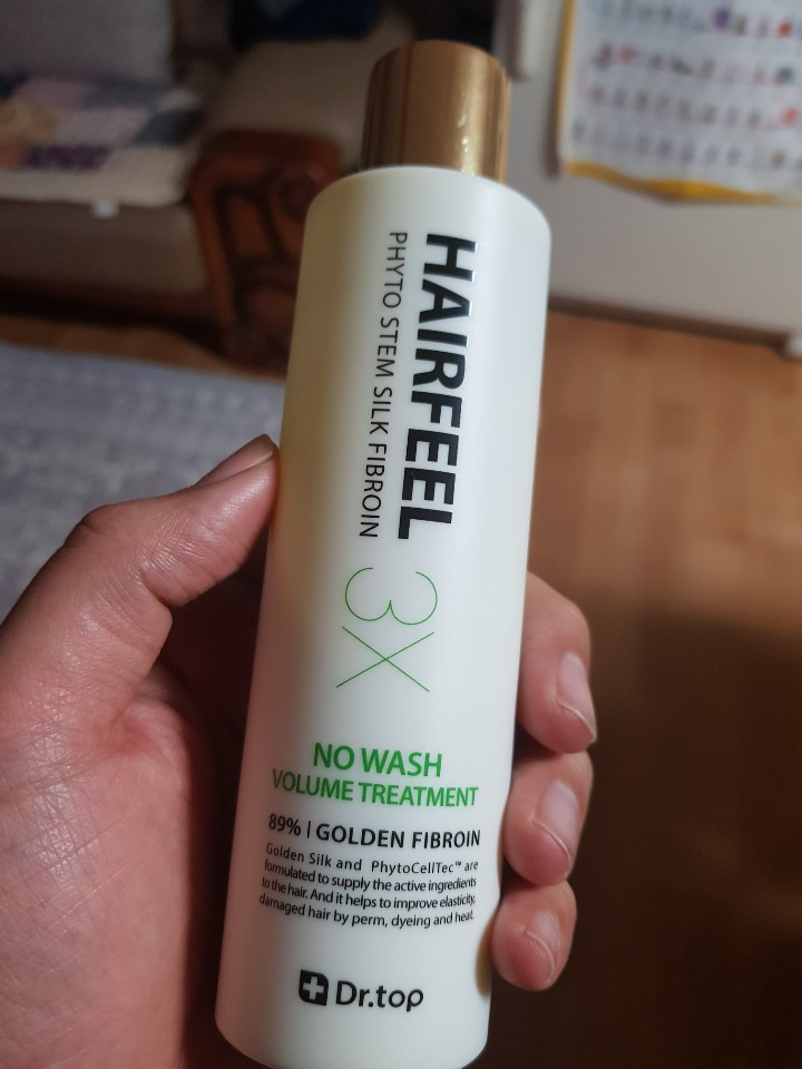 皮托斯特姆丝绸蛋白质发膜3X的真实用户使用照片