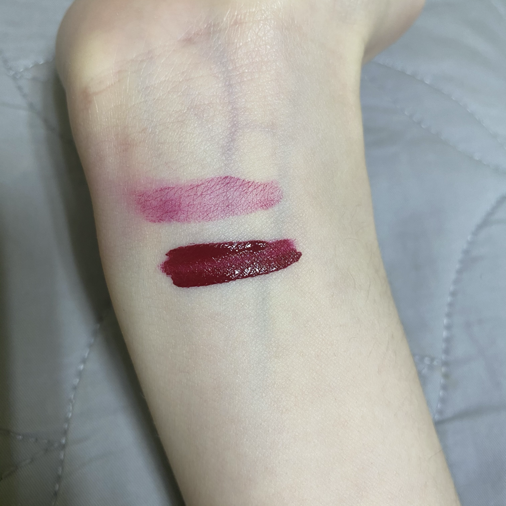 Real user review photo of Retro Matte Liquid Lip Color [Dance with Me]