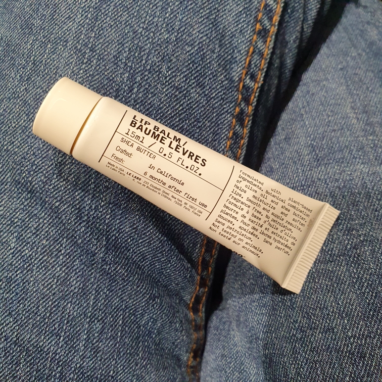 Real user review photo of Lip balm