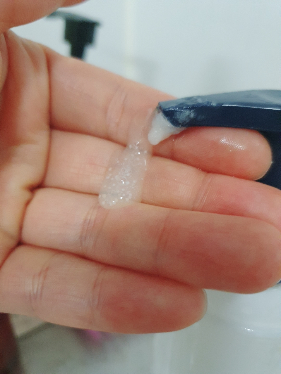 Real user review photo of CAPSULE Y : CLEANSER