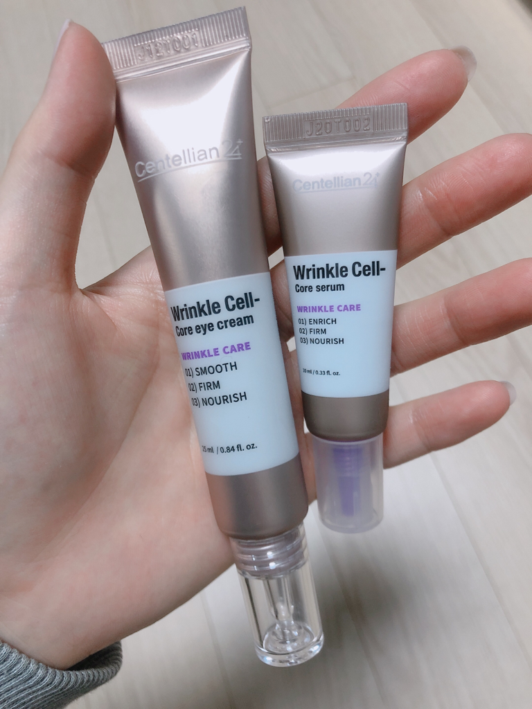 抗皱细胞核眼霜的真实用户使用照片