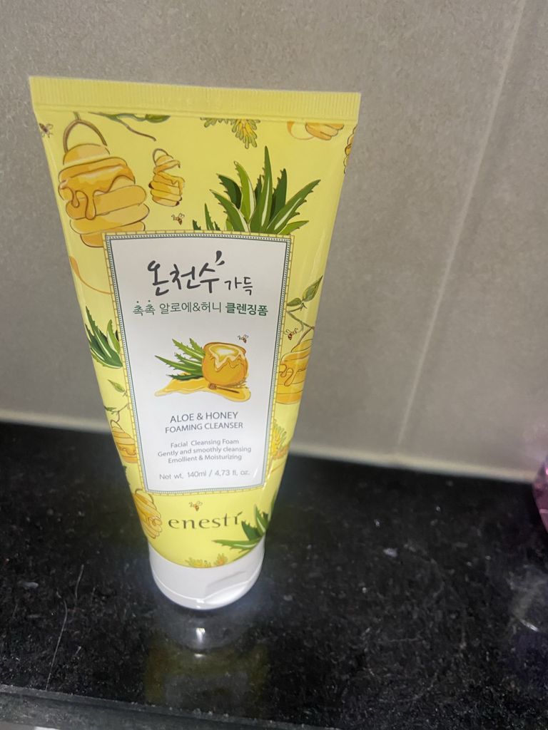 埃内斯蒂 芦荟蜂蜜保湿洁面泡沫 common.review image