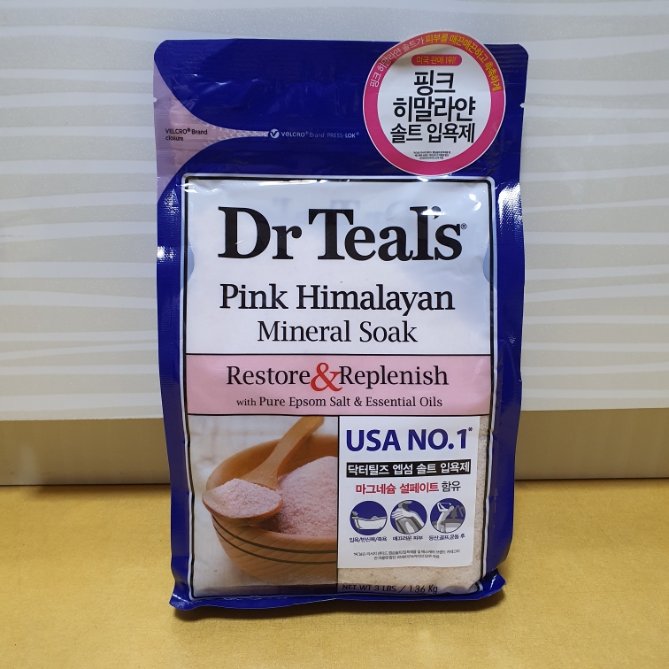 닥터틸즈 (DrTeal's) 핑크 히말라얀 미네랄 소크 위드 퓨어 엡섬 솔트 review image