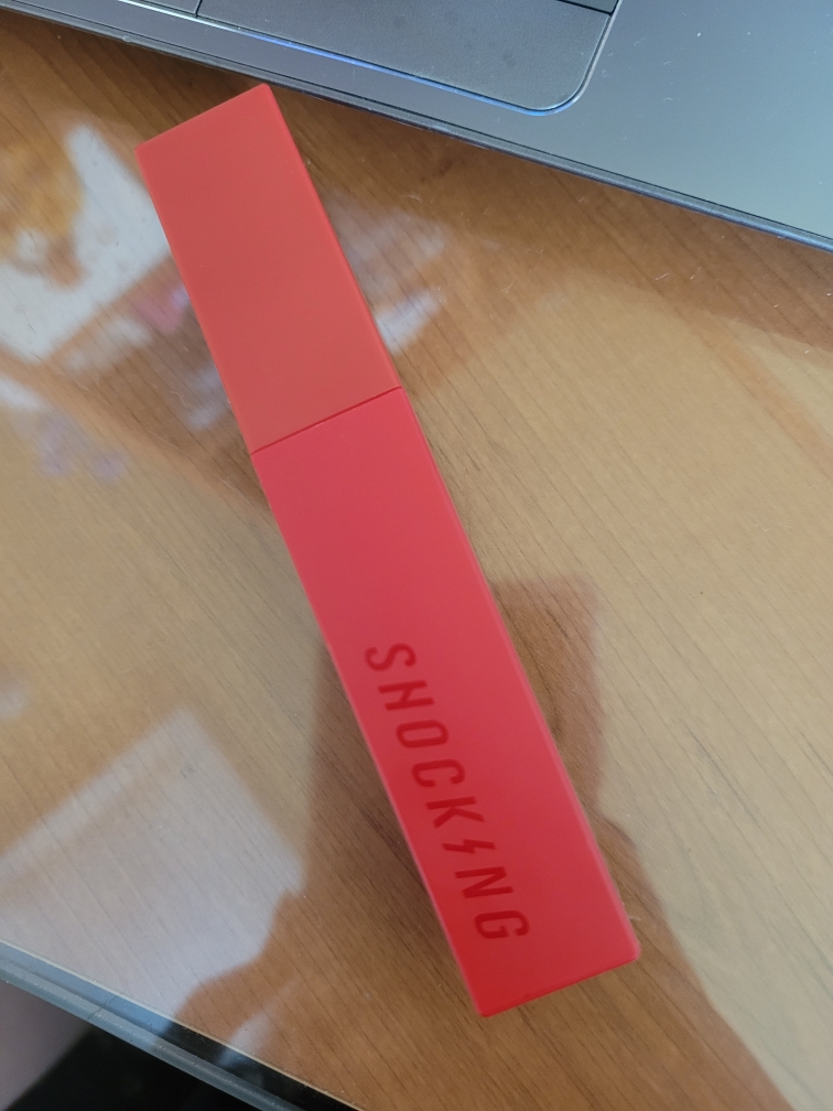 Real user review photo of The Shocking Lip Blur [04 Hot Taste]