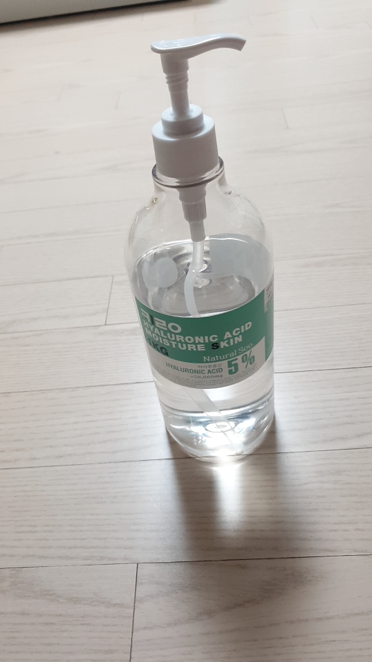 玻尿酸保湿水的真实用户使用照片