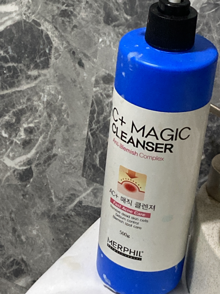 AC Plus 神奇洁面乳的真实用户使用照片