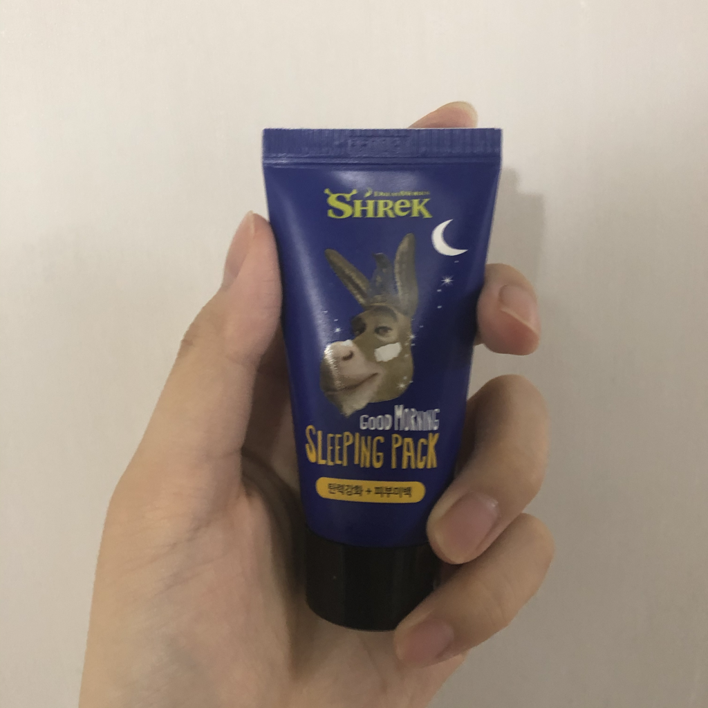 DREAMWORKS Donkey Good Morning Sleeping Pack reviews | Hwahae