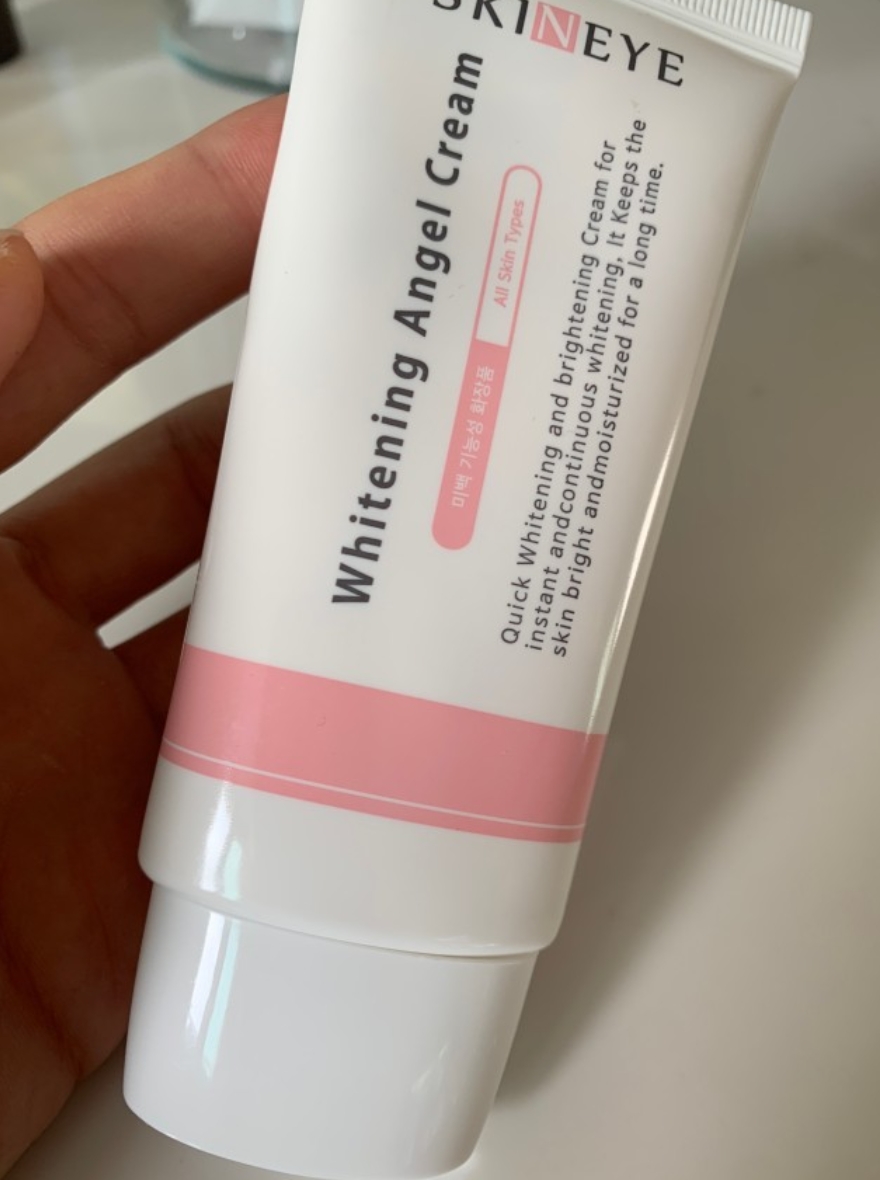 美白天使亮肤霜的真实用户使用照片