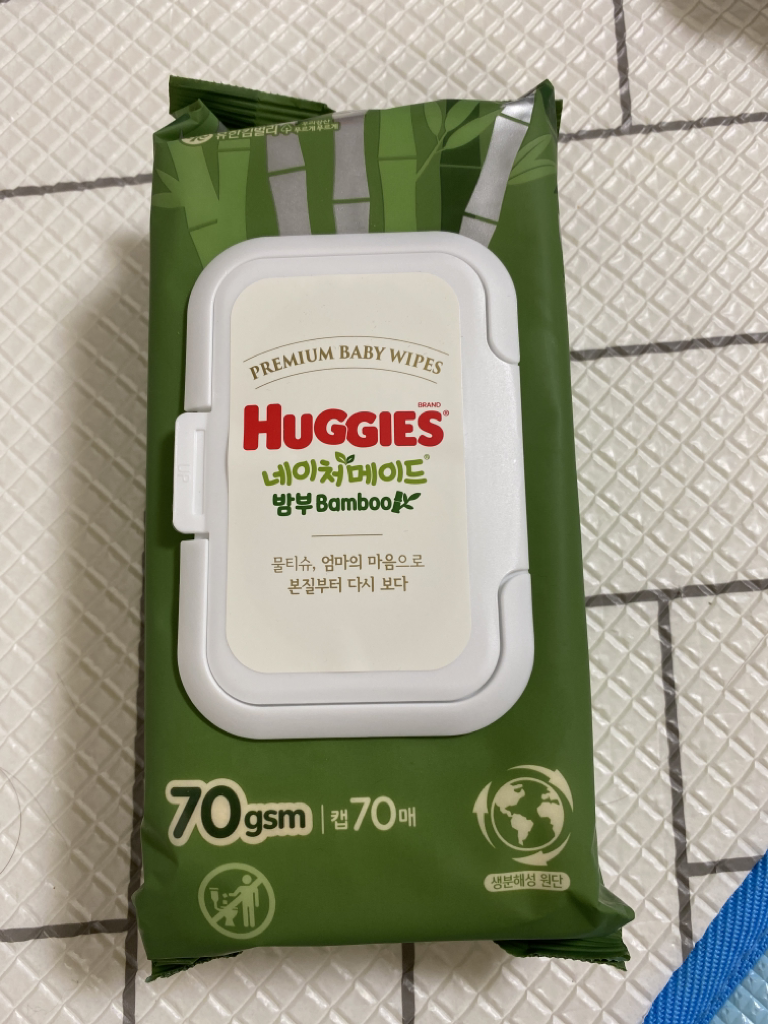 HUGGIES 自然制造竹子湿巾 common.review image