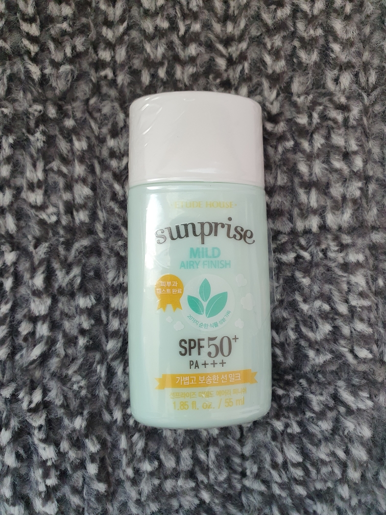 Real user review photo of Sunprise Mild Airy Finish [SPF50+/PA+++]