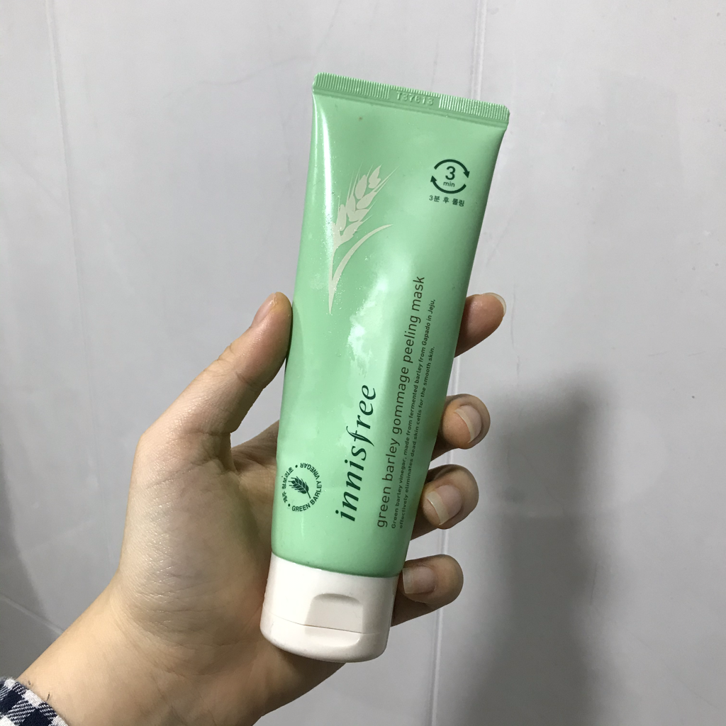 이니스프리 (INNISFREE) 청보리 고마쥬 필링 마스크 review image