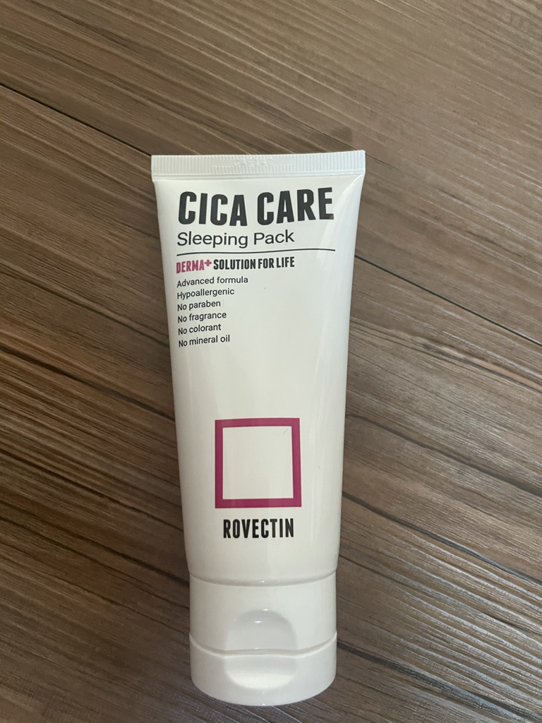 Real user review photo of CICA CARE SLEEPING PACK