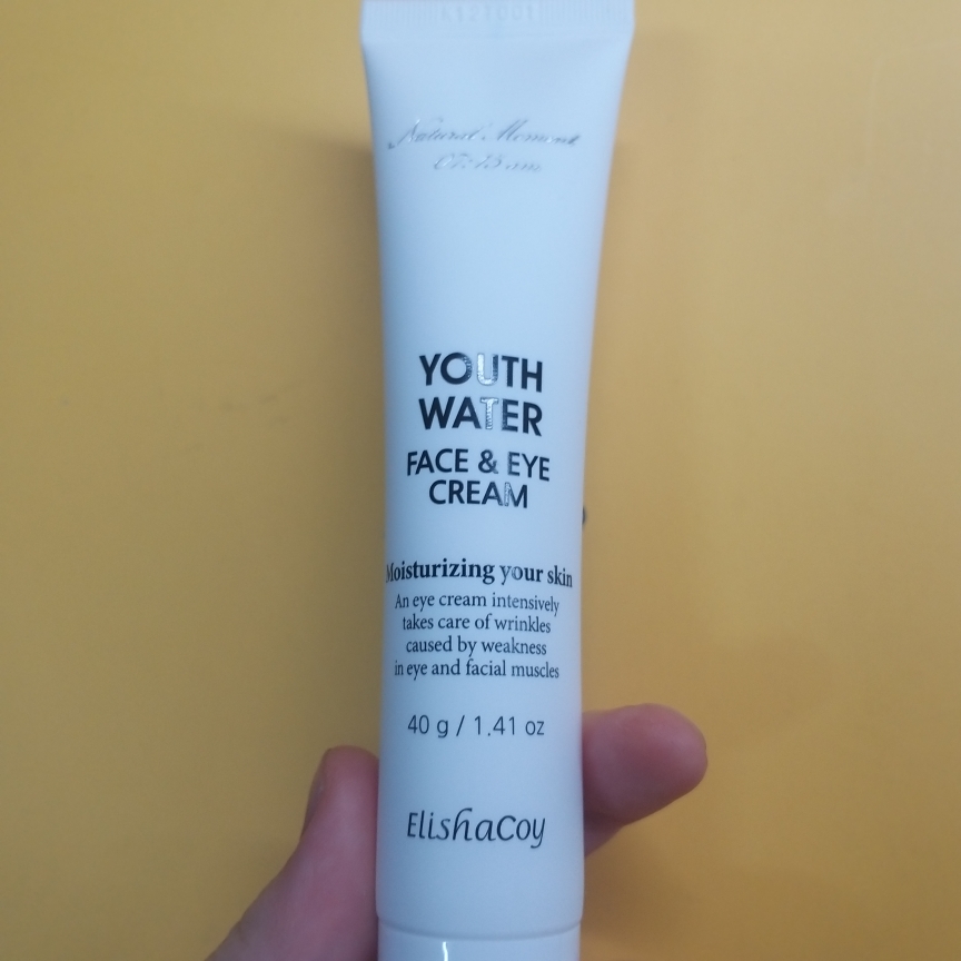 Real user review photo of YOUTH WATER FACE & EYE CREAM