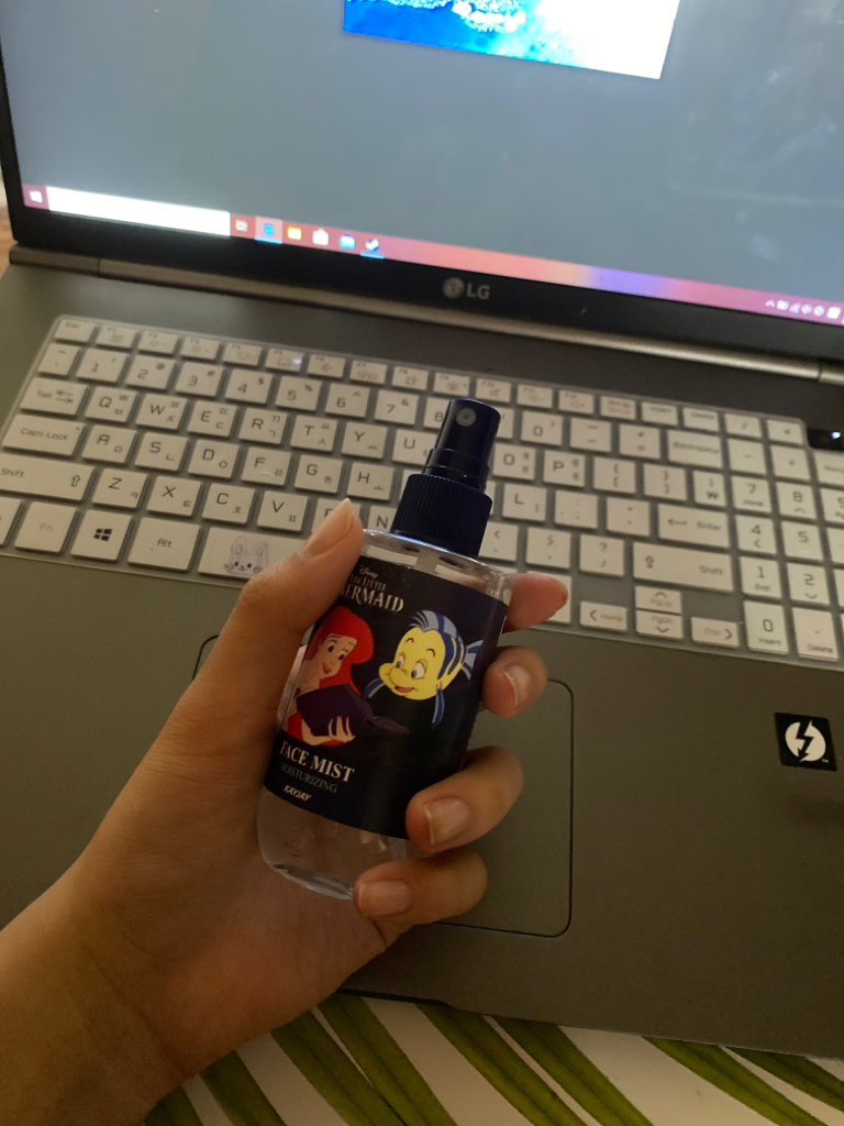다이소 (daiso) 디즈니 프린세스 인어공주 수분 미스트 review image