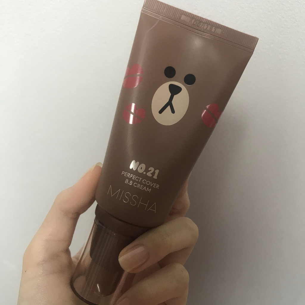 MISSHA Line Friends Edition Perfect Cover BB Cream [SPF42/PA+++] [No. 23 Natural Beige] review image
