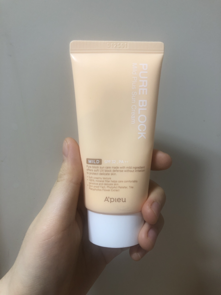 A'pieu Pure Block Mild Plus Sun Cream [SPF32/PA++] review image